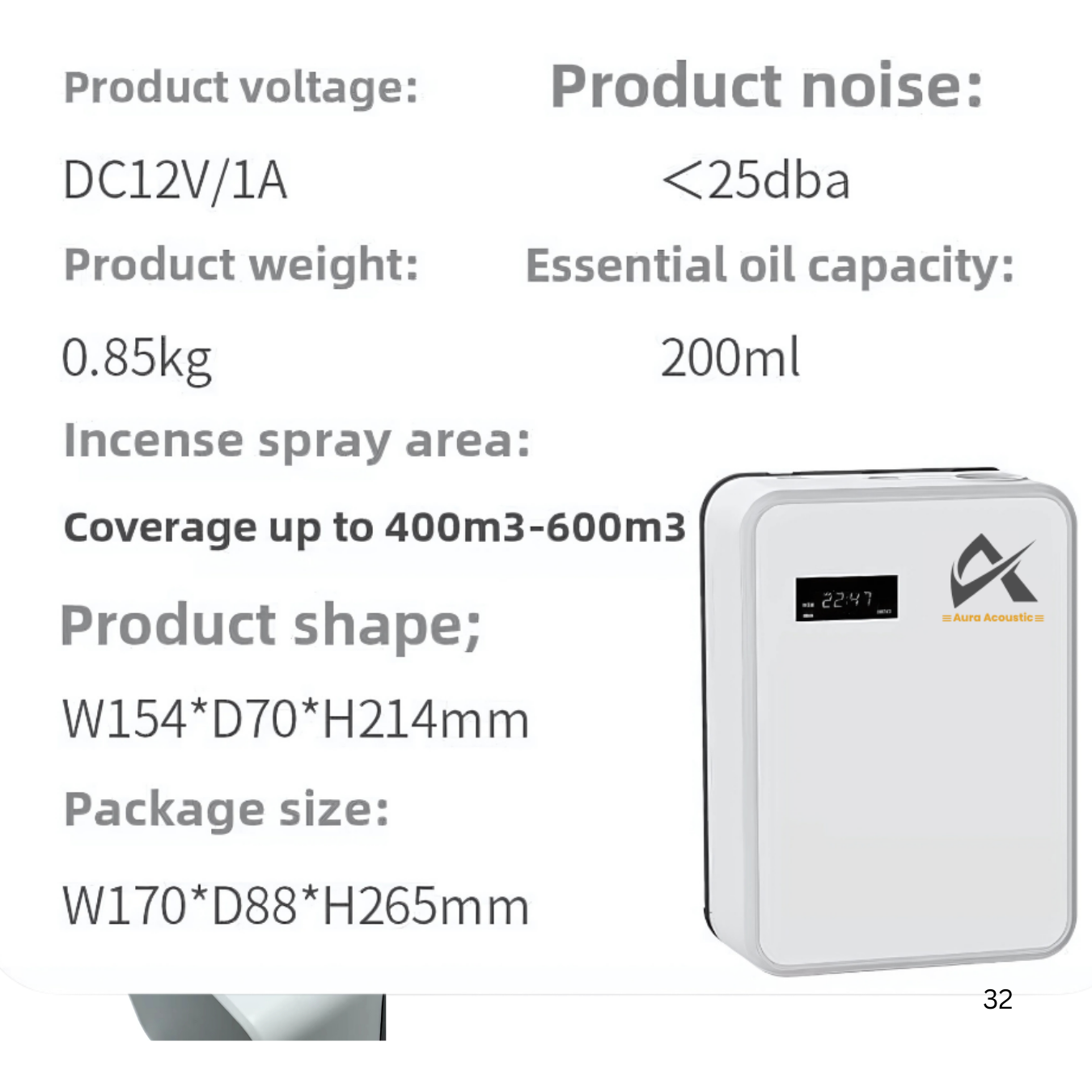Smart Small Diffuser