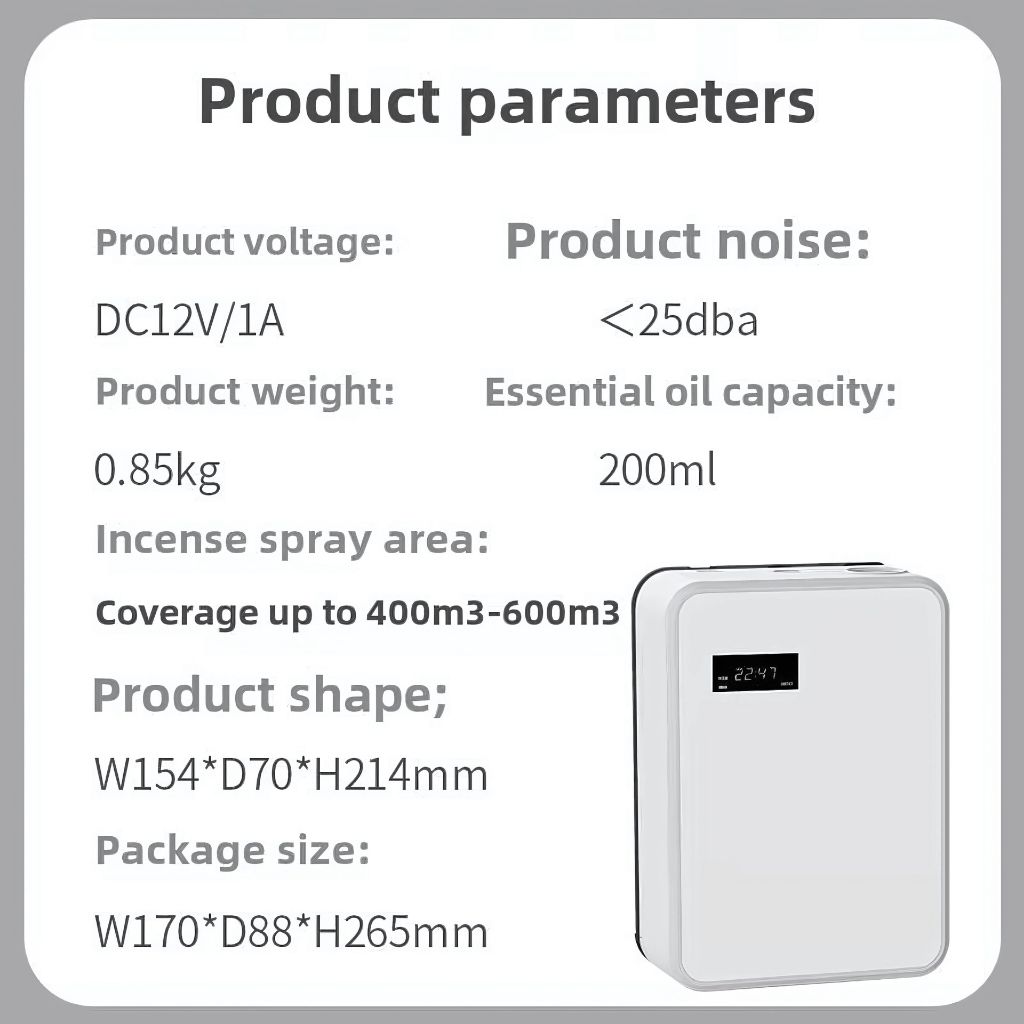 🌿 Smart Small Diffuser – AA
